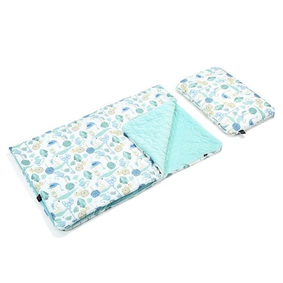 La Millou Souprava KID KIT Velvet-Cotton (110x140 + 60x40cm), SAVANNAH RANGERS - AUDREY MINT