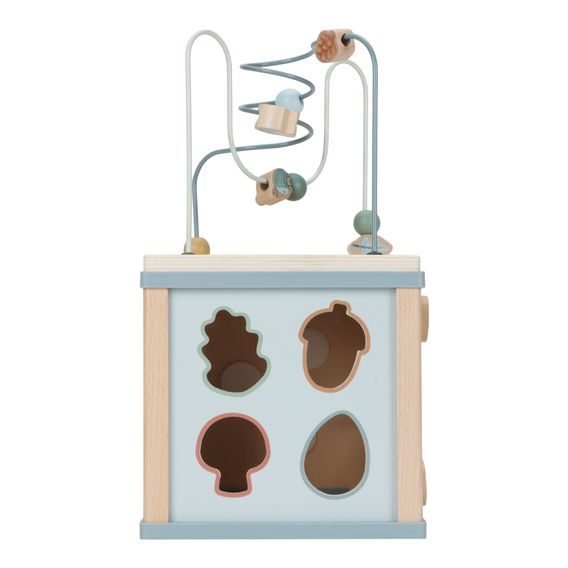 Little Dutch Kostka s aktivitami dřevěná Forest Friends