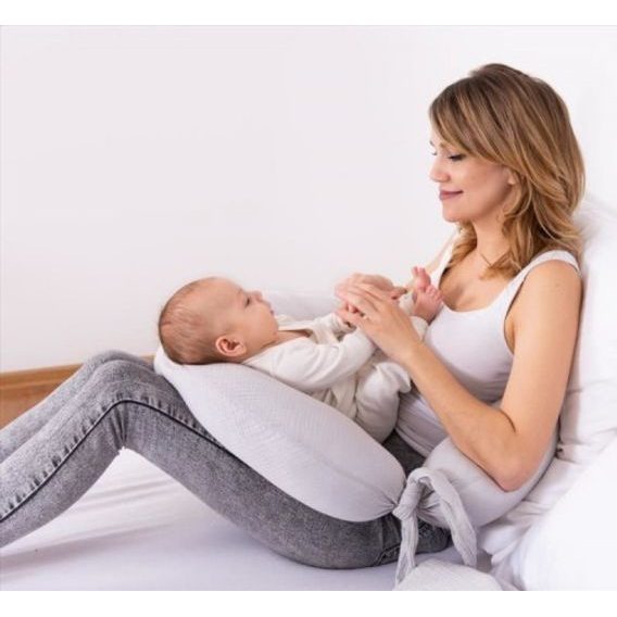 BabyMatex Kojící polštář Moon mušelín (č.42) ŠEDÁ