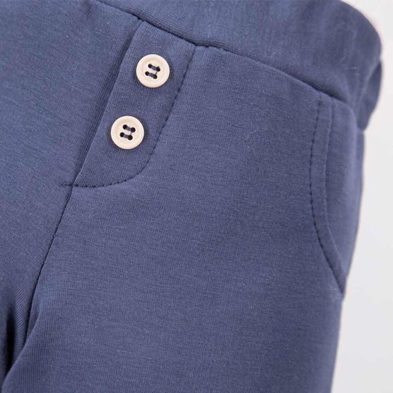 Eevi Souprava mikina + tepláčky Puppy Playtime TMAVĚ MODRÁ