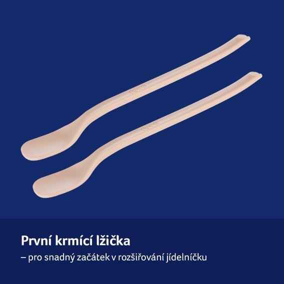 LOVI První krmící lžičky 2ks Pistachio