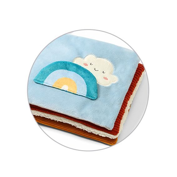 BabyOno Senzorická knížka NATURE