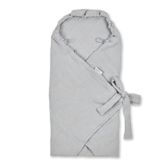 Albero Mio Mušelínová zavinovačka do autosedačky (CC3) ŠEDÁ