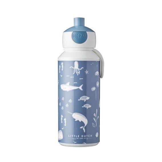 Little Dutch Láhev na pití 400ml Ocean Blue