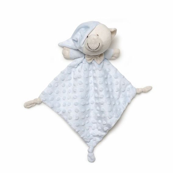 Interbaby Deka Kuličky + Přítulka Medvídek + Medvídek - MODRÁ