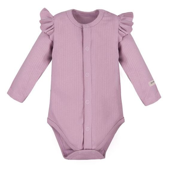 Eevi Body celorozepínací s volánky Simply Comfy VŘESOVÉ