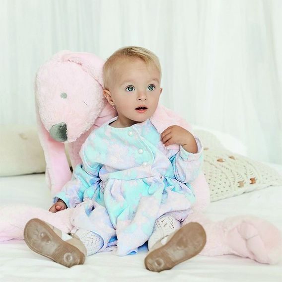 Happy Horse Králíček Richie XXL BIG (100cm) RŮŽOVÁ