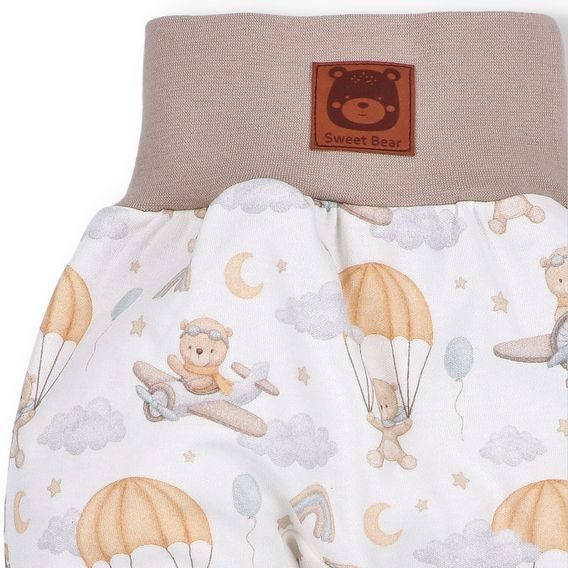 NINI Polodupačky Méďa Pilot VZOROVANÉ