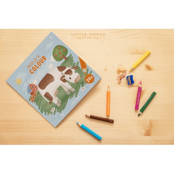 Little Dutch Omalovánky Farma