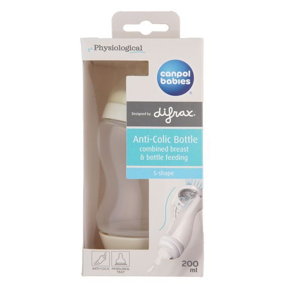 Canpol babies Lahev antikoliková S-Shape 200ml