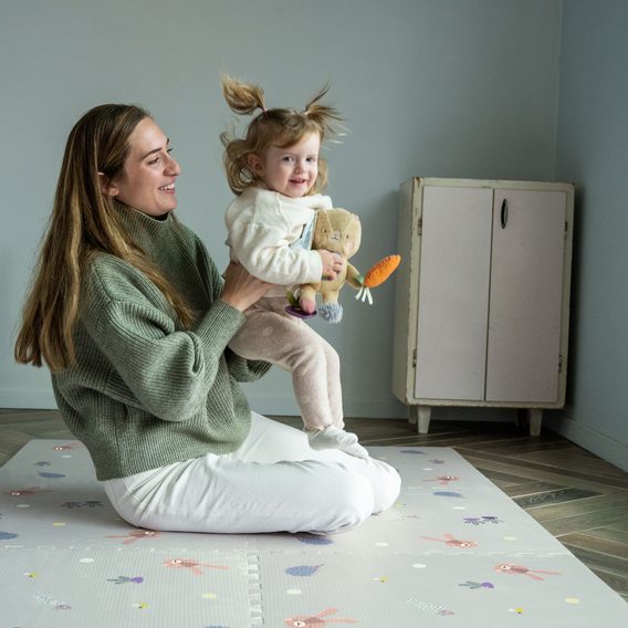 Taf Toys Hrací podložka puzzle pěnová Zahrada