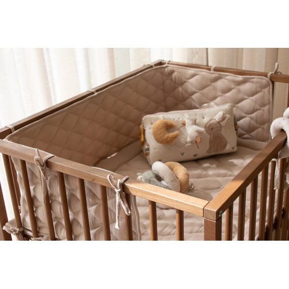 Little Dutch Mušelínový mantinel organic Pure SOFT BEIGE