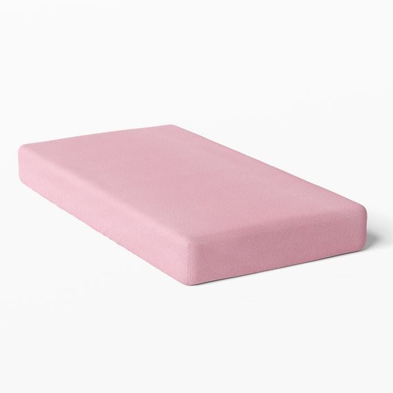 Eevi Prostěradlo Froté 120x60cm RŮŽOVÁ