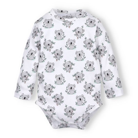 NINI Body dlouhý rukáv Koala VZOROVANÉ