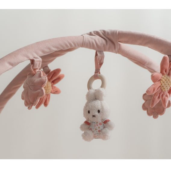 Little Dutch Hrací deka s hrazdou králíček Miffy Lucky Blossom