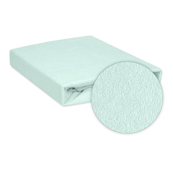 BabyMatex Nepromokavé froté prostěradlo 140x70cm SVĚTLÝ MINT