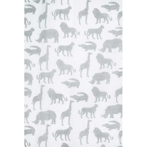 Jollein Pleny 4ks (70x70cm) - SAFARI STONE GREY