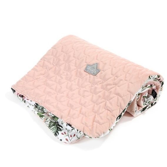 La Millou Souprava KID KIT Velvet-Cotton (110x140 + 60x40cm), WILD BLOSSOM - POWDER PINK