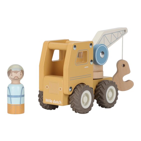Little Dutch Autojeřáb dřevěný