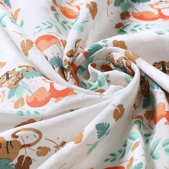 BabyOno Bavlněné pleny 3ks MINT Wild Nature