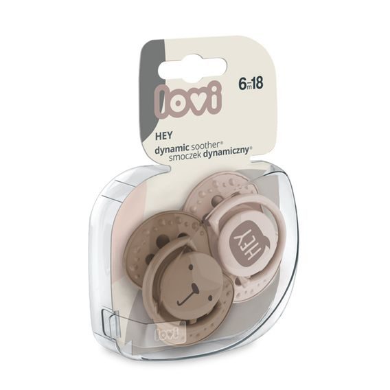 Lovi 2x dudlík 6-18m, Hey, girl