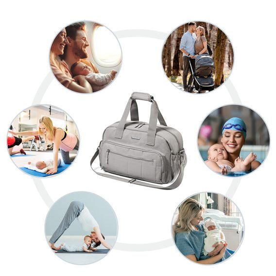 BabyOno Cestovní přebalovací taška ŠEDÁ