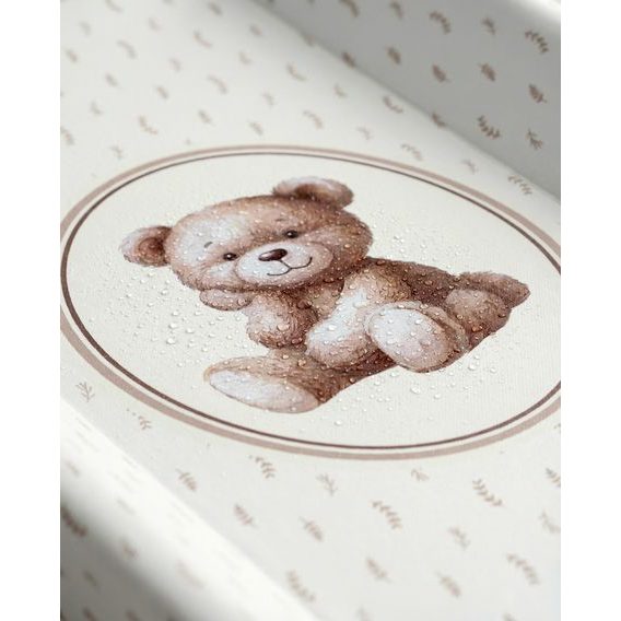 Albero Mio Přebalovací podložka měkká profilovaná 70x47 (CM1) VINTAGE TEDDY