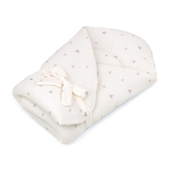 Albero Mio Mušelínová zavinovačka (CMP1) Mini Hearts