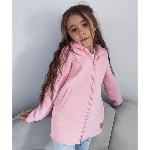 Bunnykids Mikino-kabátek Medvídek BABY PINK