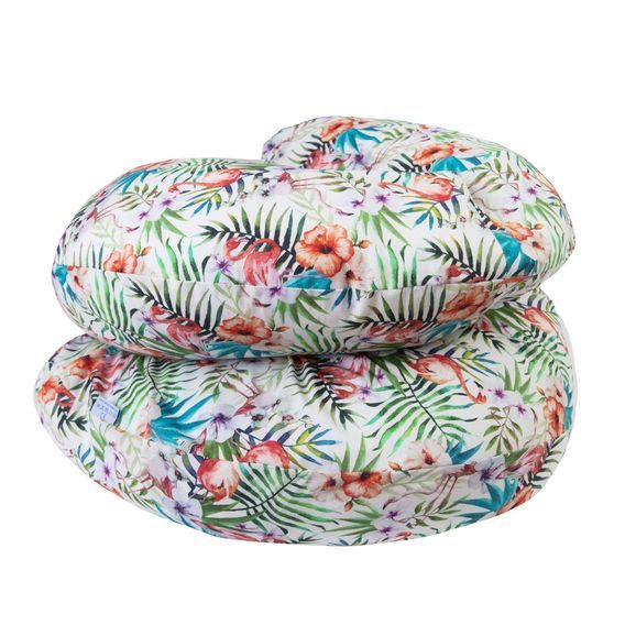 BabyMatex Multifunkční polštář C-Pillow (č.05) TROPICKÉ KVĚTY
