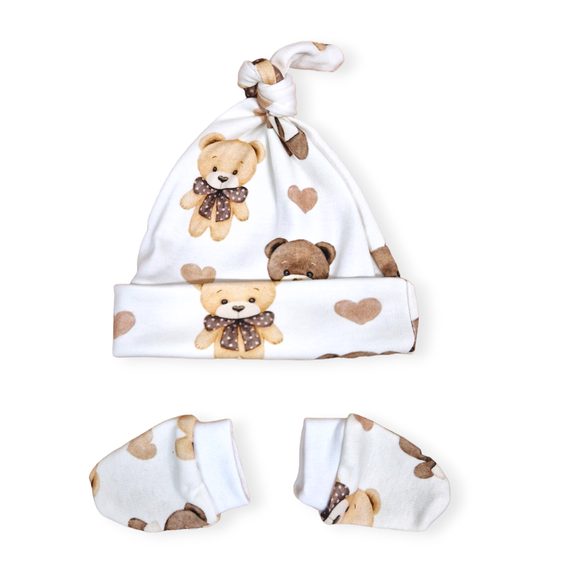 Le Bebe Soupravička (4ks) s dupačkami - Teddies