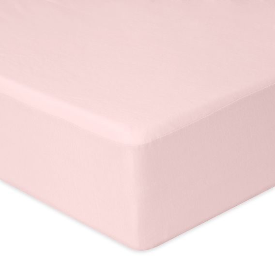 BabyMatex Nepromokavé jersey prostěradlo 140x70cm SVĚTLE RŮŽOVÉ