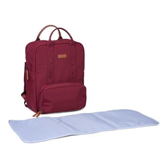 Childhome Přebalovací batoh Family Club Signature Urban Burgundy