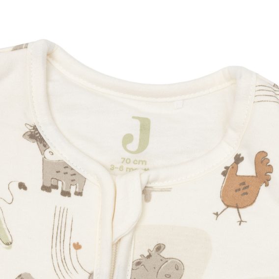 Jollein Spací pytel 2v1 s odepínacími rukávy 3-6m BARN BUDDIES (70cm)