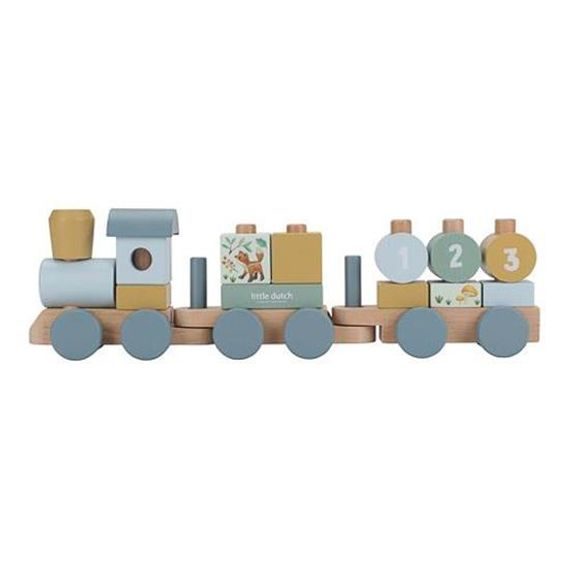 Little Dutch Vláček/stavebnice Forest Friends