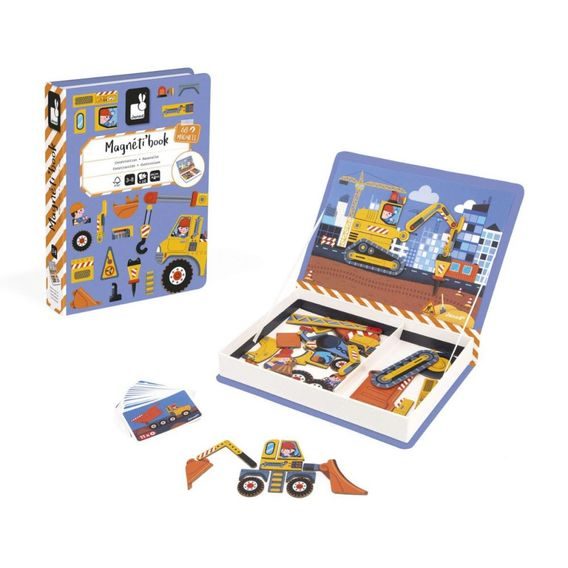 Janod Magnetibook NA STAVBĚ