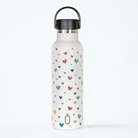 Runbott Termoláhev 600 ml HEARTS CREAM