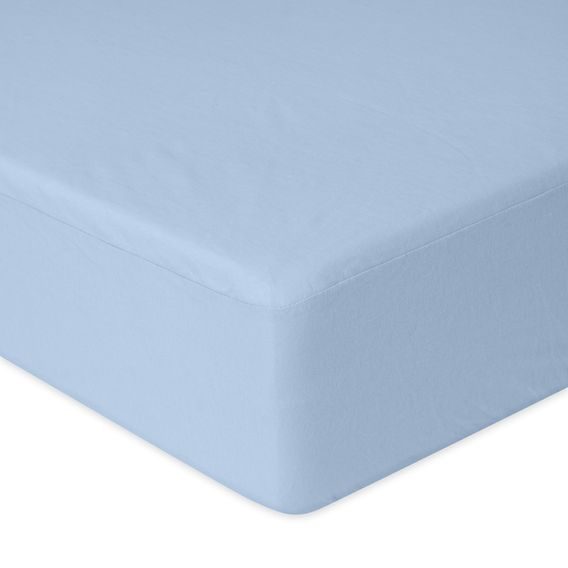 BabyMatex Nepromokavé jersey prostěradlo 140x70cm MODRÉ