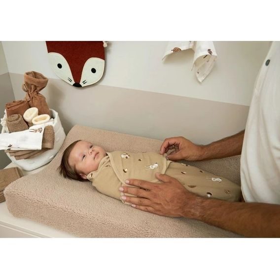 Meyco Zavinovačka 0-3m Forest animals sand