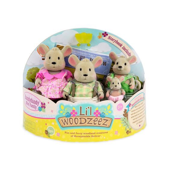 Li´l Woodzeez Rodina myší Handydandy
