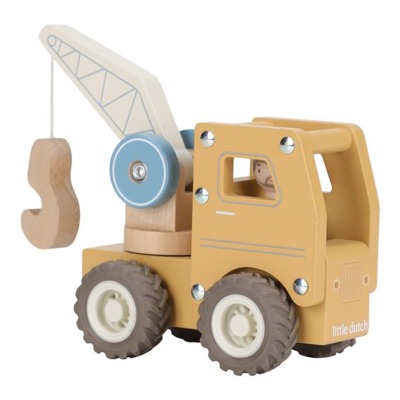 Little Dutch Autojeřáb dřevěný