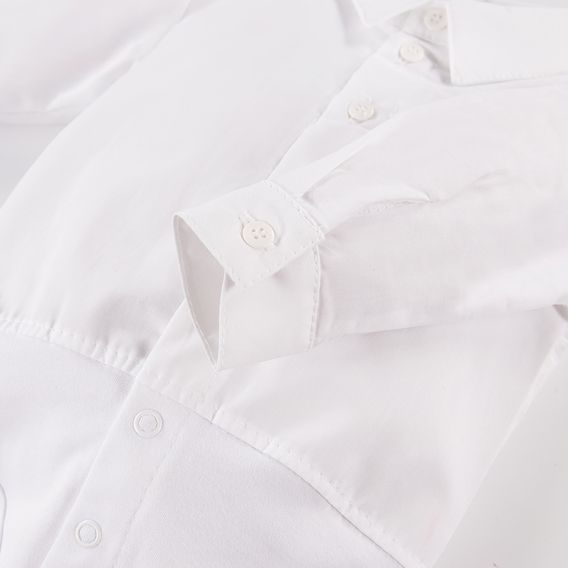 Eevi Body košile Ceremony dlouhý rukáv BÍLÁ