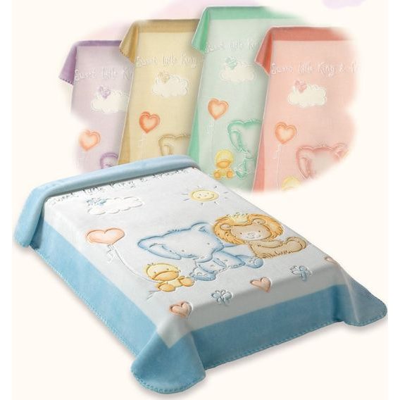 Belpla Španělská deka Baby Perla 80x110cm GOLD č.547