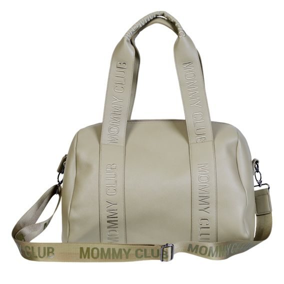 Childhome Přebalovací taška Mommy Club Signature Vegan Leather Green