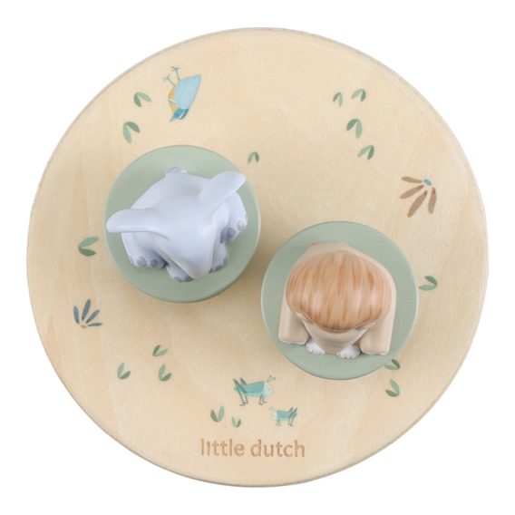 Little Dutch Hudební box natahovací Safari Friends