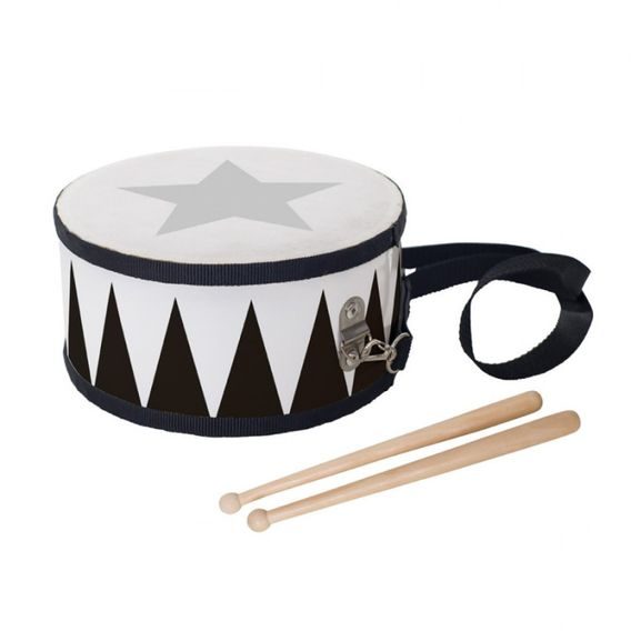 JaBaDaBaDo Dřevěný buben černý