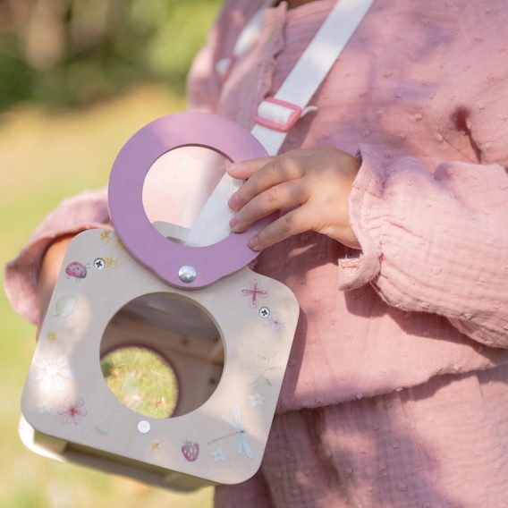 Little Dutch Box na prohlížení hmyzu dřevěný Fairy Garden