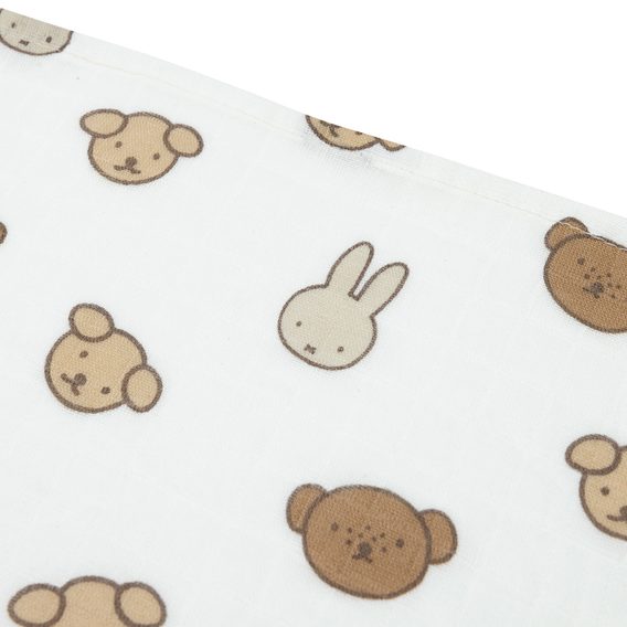 Jollein Pleny 3ks (70x70cm) MIFFY AND FRIENDS