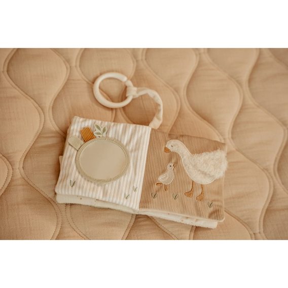 Little Dutch Závěsná knížka s aktivitami Newborn Naturals