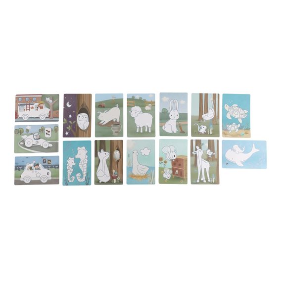 Little Dutch Kreslicí tablet Blue Forest Friends